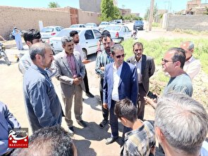 عملیات ساخت هفتمین مدرسه در روستای خیرآباد نصرآباد آغاز شد