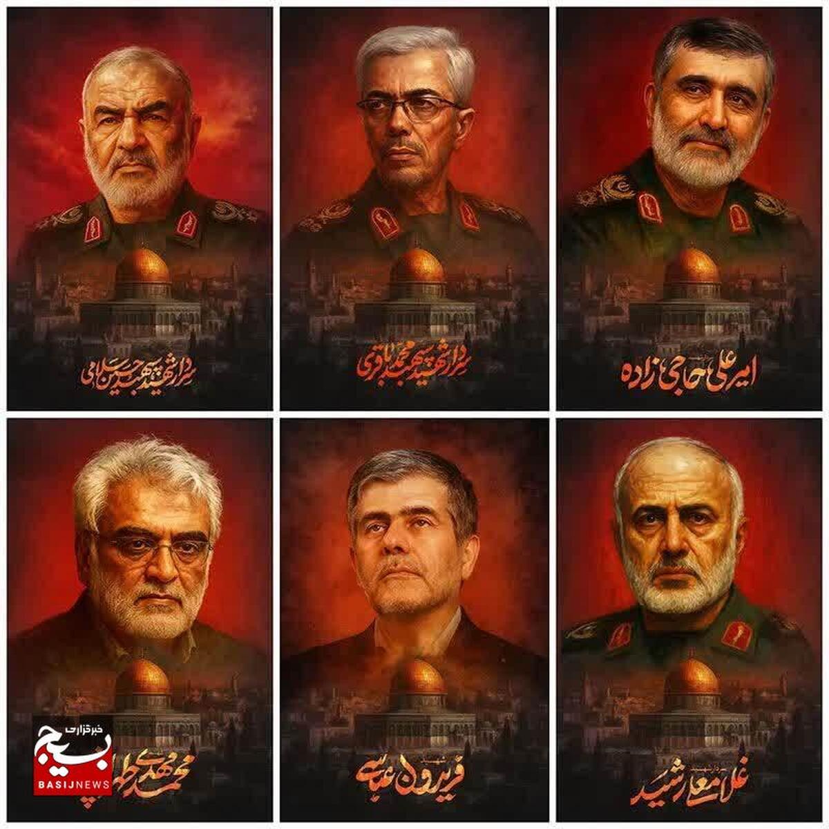 مردانی که روحشان در هر شعله‌ی مقاومت و در هر فریاد "الله‌اکبر" زنده‌است