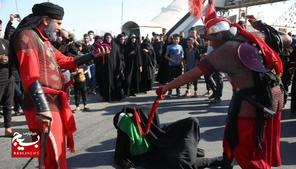 ورود کاروان های نمادین کربلا در شهرستان گناباد