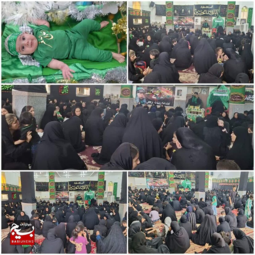 برگزاری همایش شیرخوارگان حسینی در شهرترکالکی(گتوند)