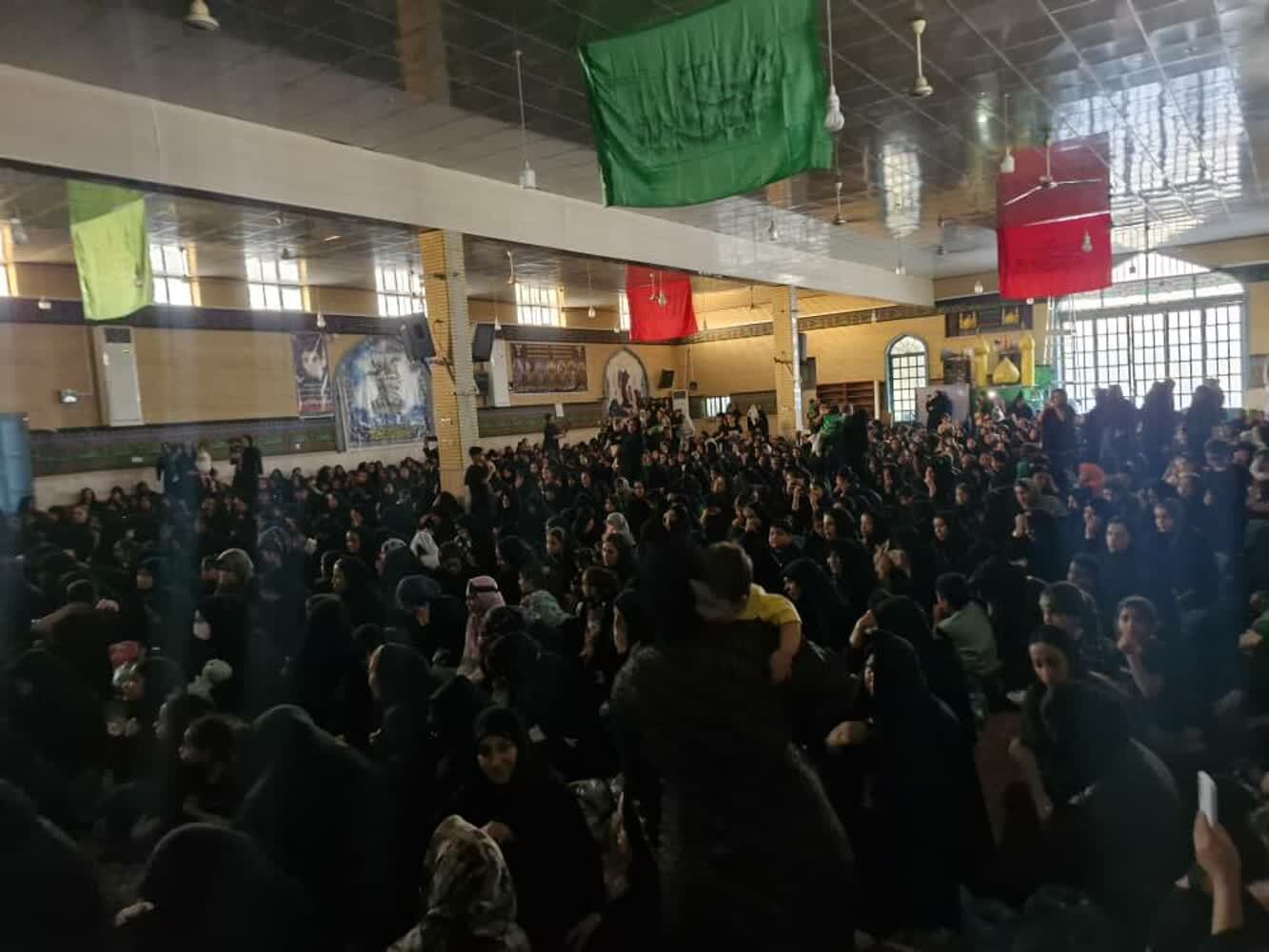 مراسم شیر خوارگان حسینی در آغاجاری