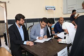 اقدام ارزشمند مرکز وکلای قوه قضائیه استان در دیشموک به نیت شهید رئیسی