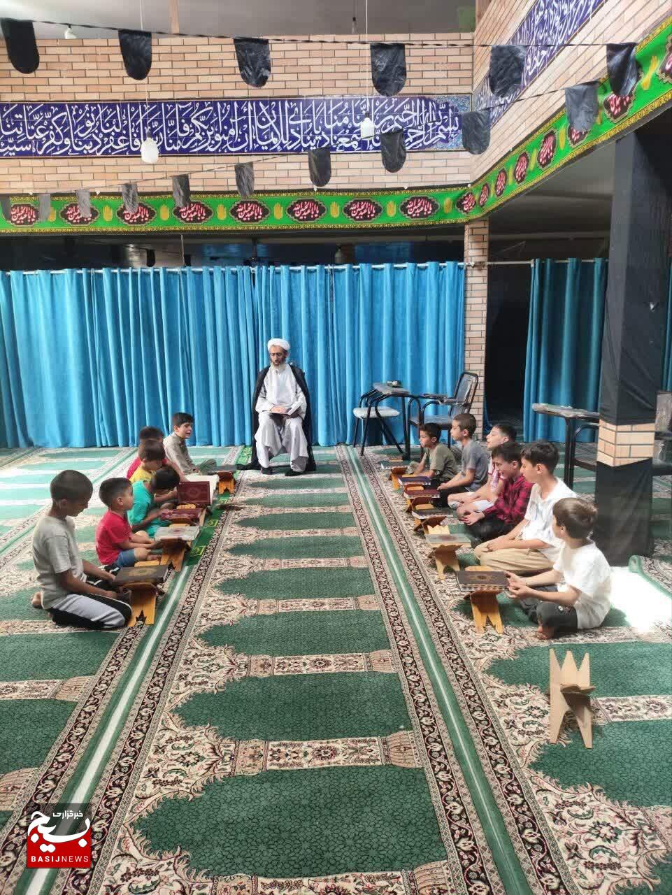 روزی که عشق، رنگ انتظار گرفت؛ عطر حضور خدا در جمع نونهالان