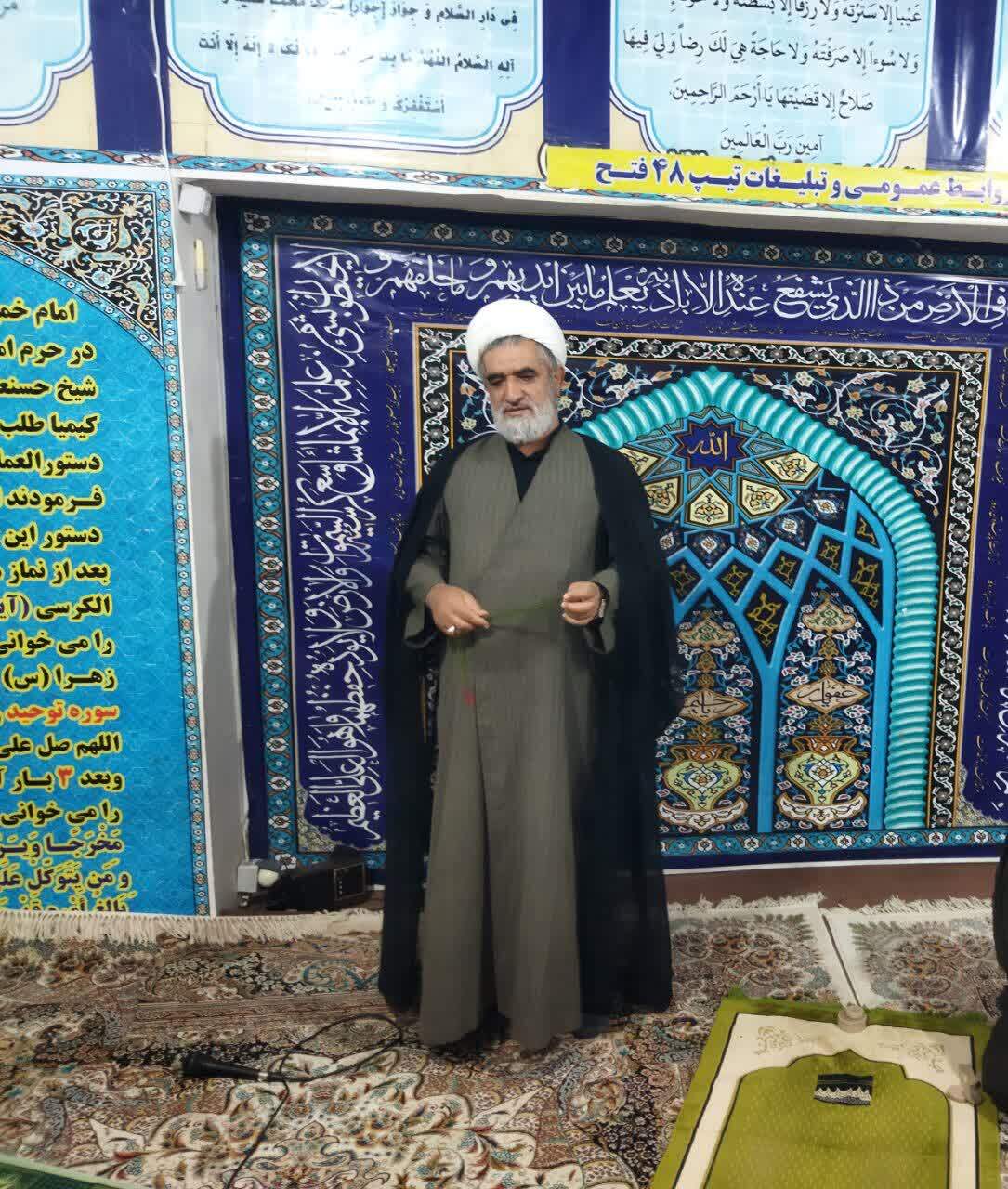 بازدید مسئول دفتر نماندگی ولی فقیه در سپاه فتح از مناطق مرزی شلمچه و دیدار با رزمندگان تیپ48 فتح