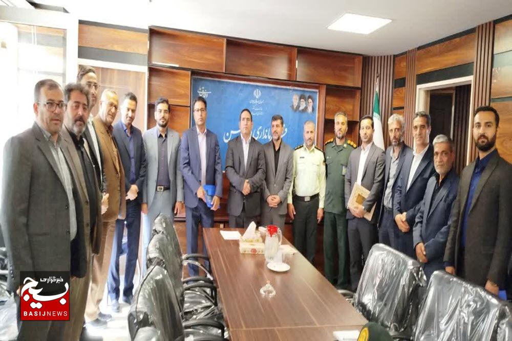 تغییرات مدیریتی در فرمانداری فامنین