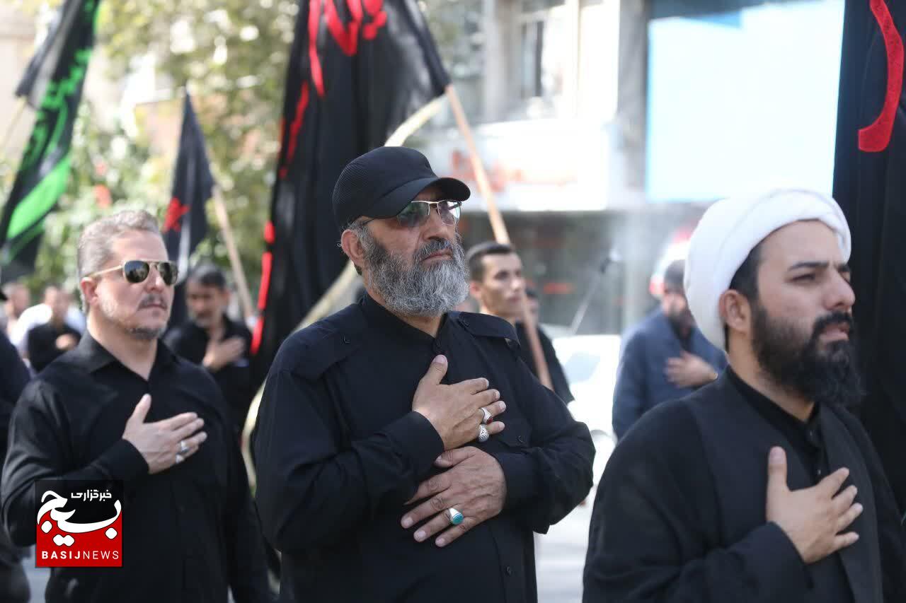 مراسم عزاداری و سینه‌رنی نیروهای مسلح به مناسبت ۲۸ صفر با حضور کارکنان و نیروهای سازمان بسیج مستضعفین
