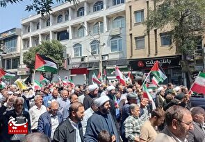 فریاد نفرین بر صهیونیسم در پایتخت حسینیت