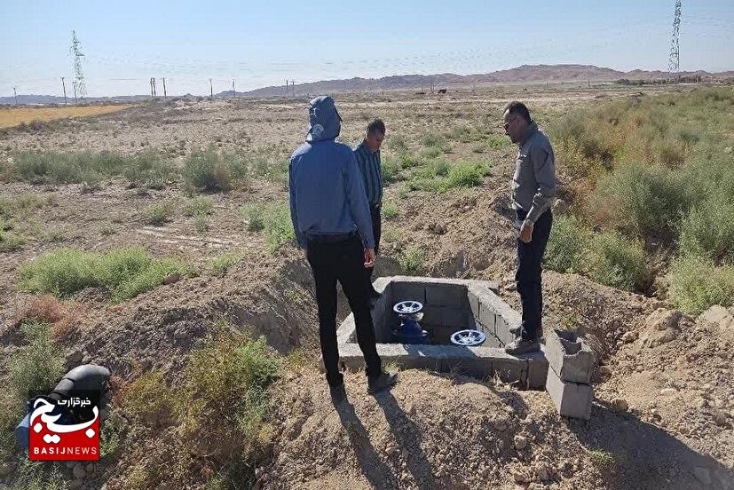 پروژه آبیاری کم فشار روستای لاسجرد تحویل موقت شد