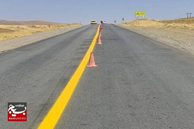 اجرای ۳۱۵۰ کیلومتر خط‌کشی راه‌های ارتباطی جنوب سیستان و بلوچستان 