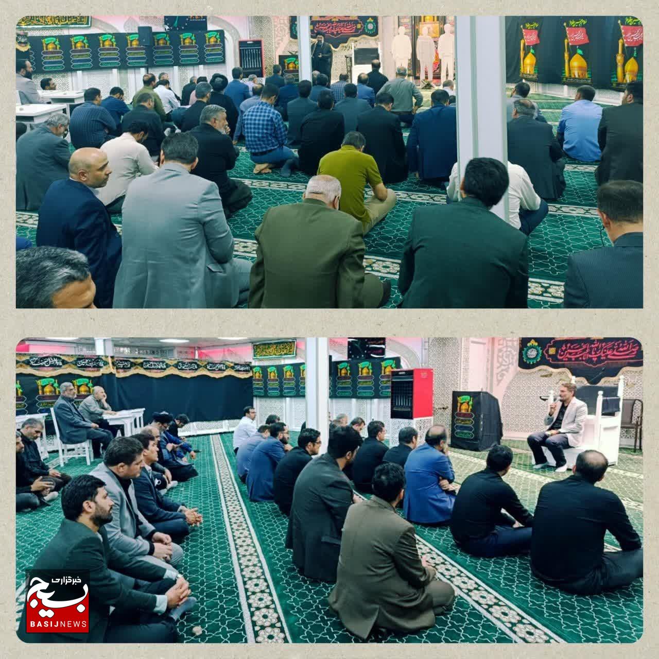مراسم اربعین شهدای وزارت تعاون، کار و رفاه اجتماعی برگزار گردید