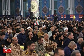 برگزاری مراسم اربعین شهدای جنایت اخیر رژیم صهیونیستی در استان البرز