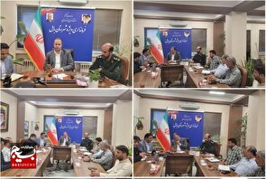 برگزاری جلسه هماهنگی مسابقات کشتی آزاد قهرمانی بسیج استان مازندران به میزبانی بابل