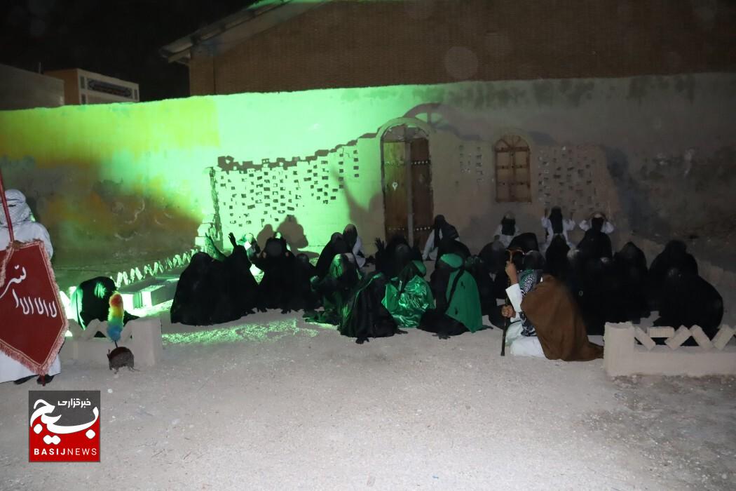 تعزیه‌خوانی خرابه شام در بندر دیّر برگزار شد
