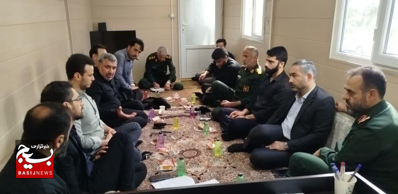 جلسه هماهنگی برگزاری دومین کنگره ملی ۸هزارشهید استان گیلان 