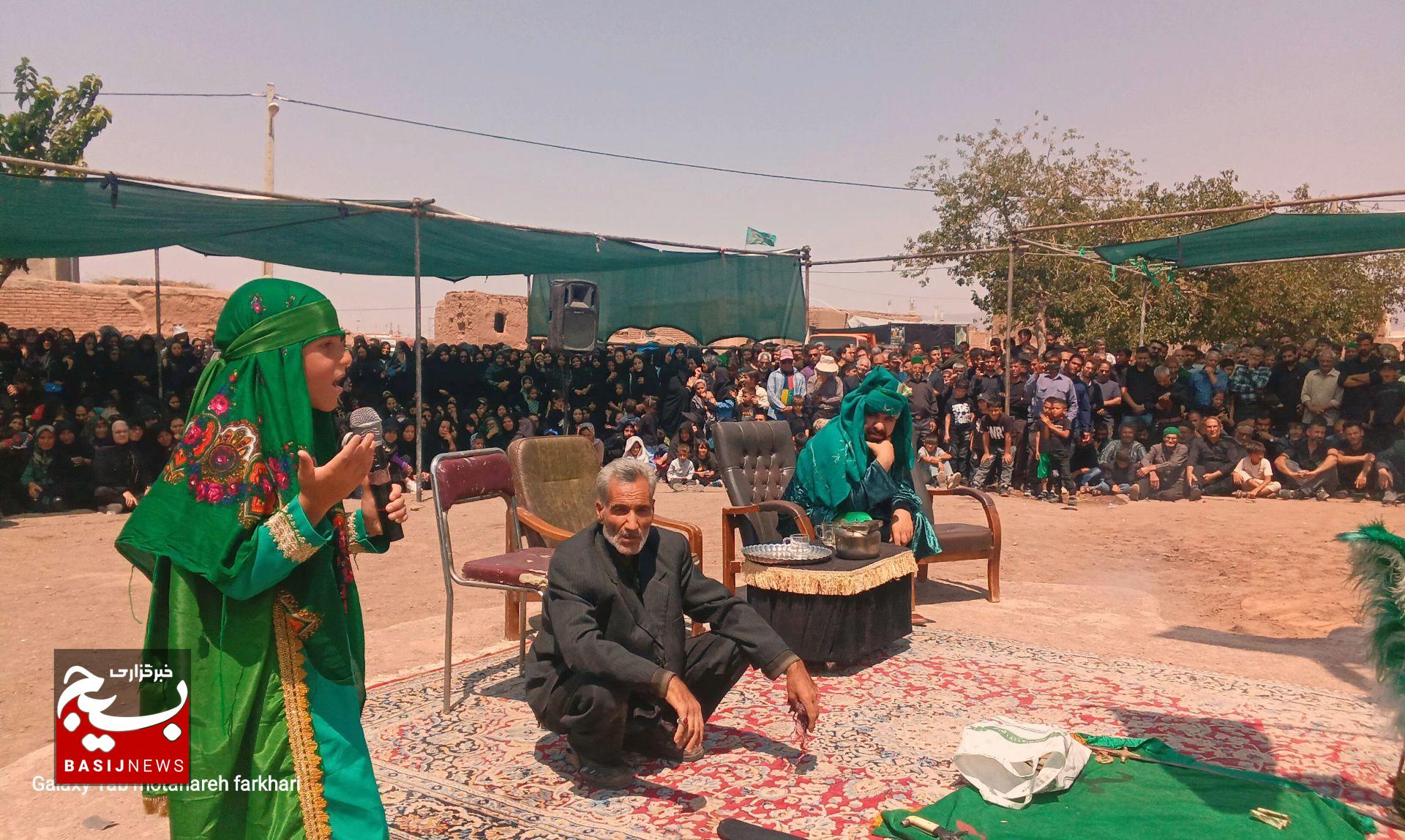 همآوایی نوحه و عزاداری در رباطی از شهرستان فیروزه؛ آیین چهل و هشتم با حضور مردم و مسئولان همآوایی نوحه و عزاداری در رباطی از شهرستان فیروزه؛ آیین چهل و هشتم با حضور مردم و مسئولان