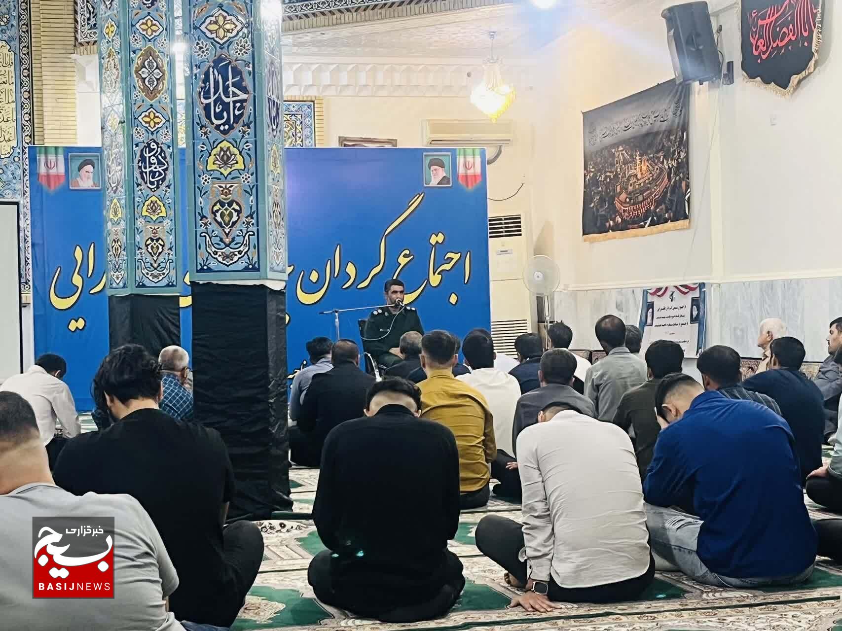 شکوه همدلی جهادگران در مسجدسلیمان؛ گردان عاشوراییان بسیج سازندگی به میدان آمدند