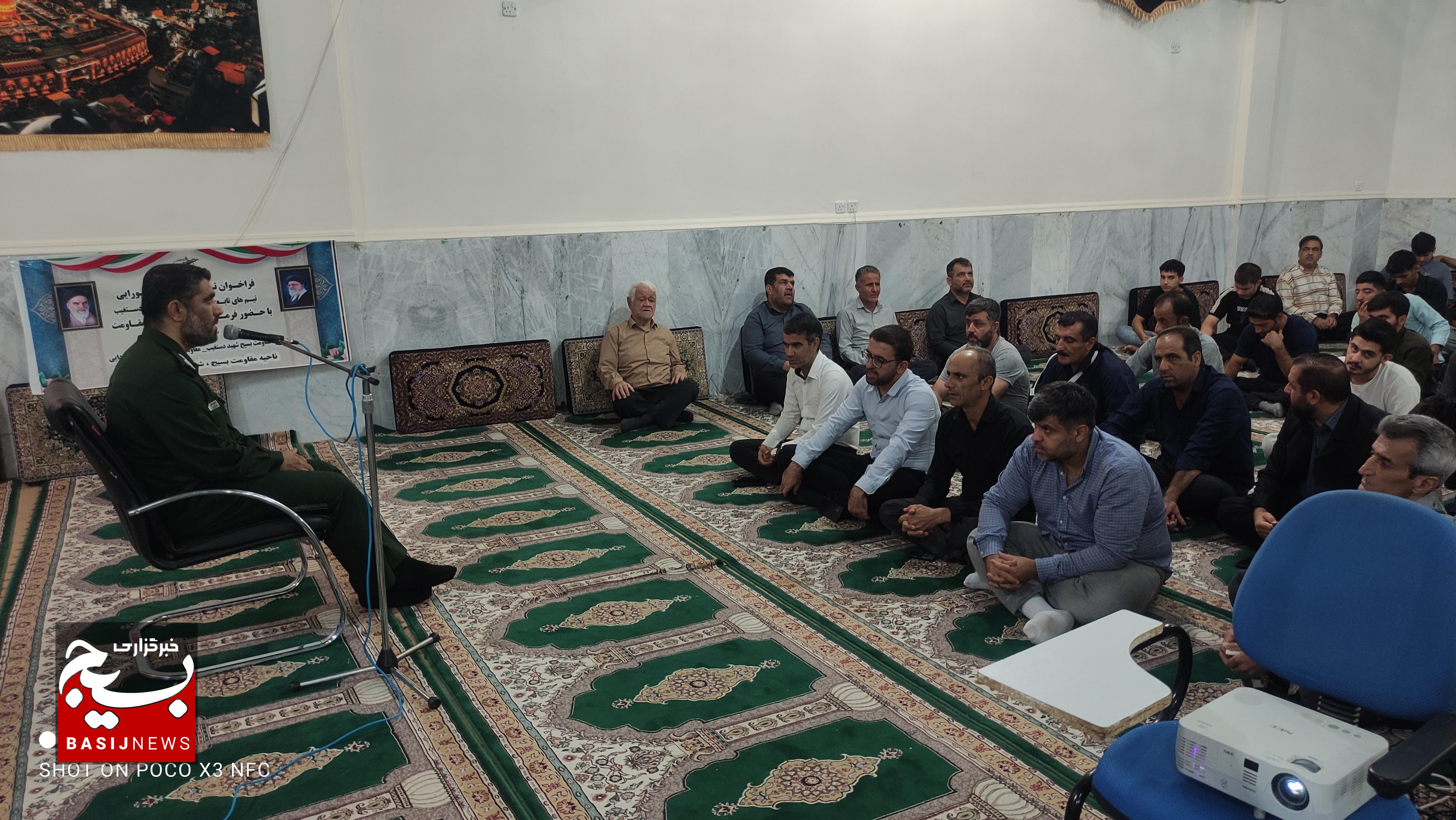 شکوه همدلی جهادگران در مسجدسلیمان؛ گردان عاشوراییان بسیج سازندگی به میدان آمدند