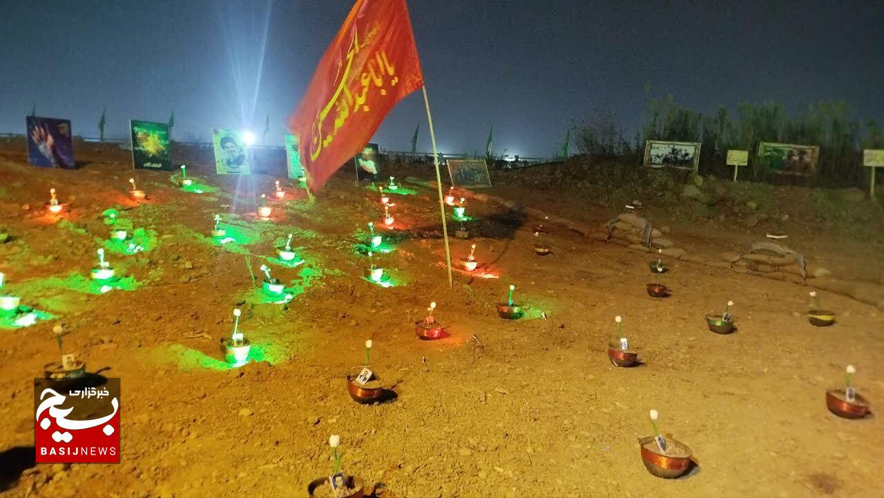 لبریز از عطشِ درکِ حماسه‌ها،مهمانِ شهدا شده‌اند 