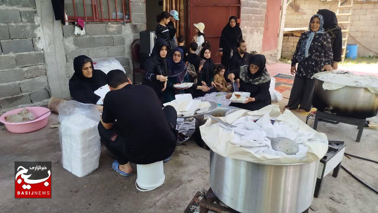آئین سنتی «عَلَم‌ واچینی» در روستای ماشک تهرانچی برگزار شد