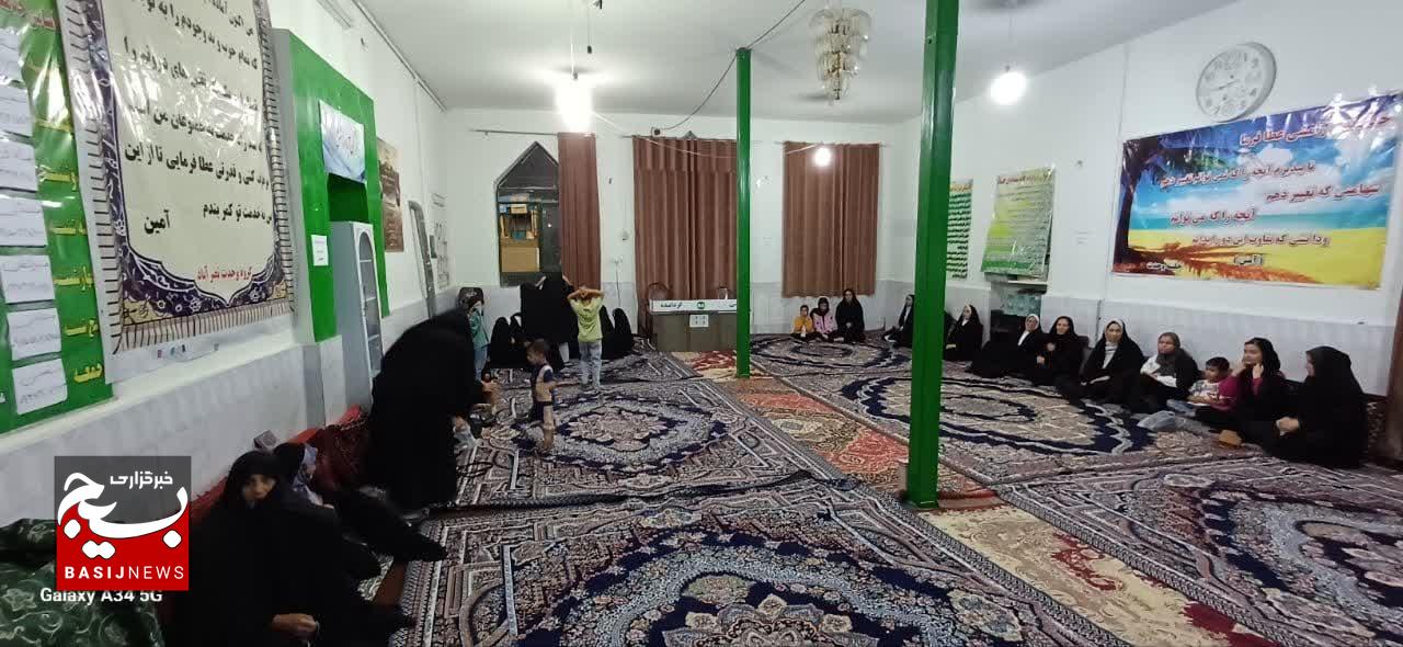 طنین جشن میلاد در مسجد امام حسن مجتبی (ع)؛ هیئت رقیه جان (س) سنگ تمام گذاشت