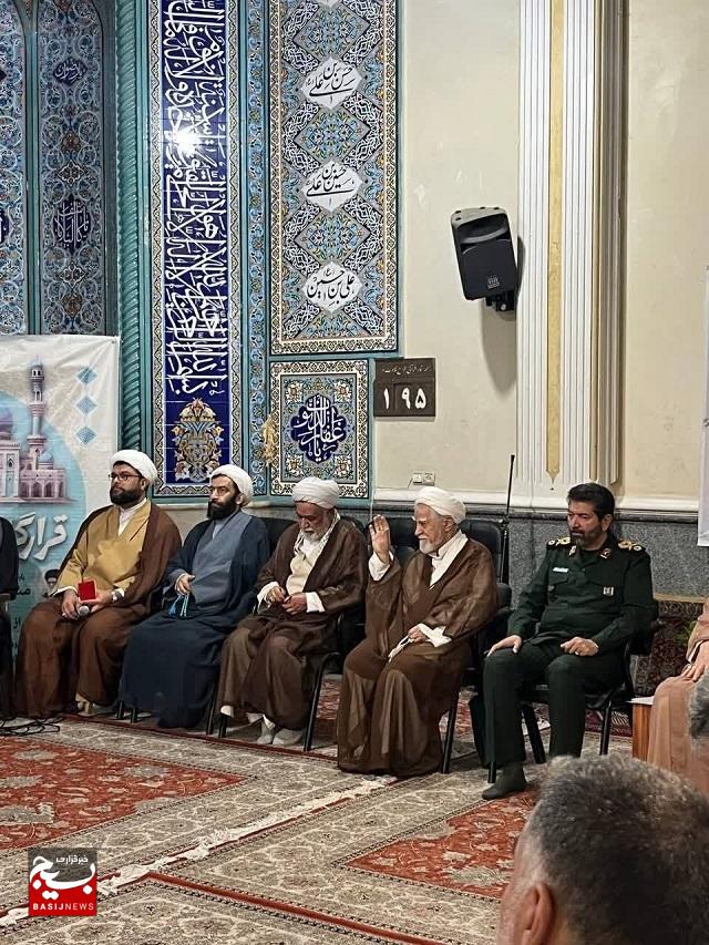 قرارگاه بی قراری  در مسجد چهارده معصوم علیهم السلام برگزار شد