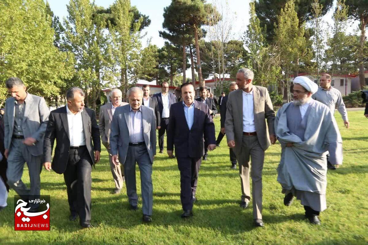 بازدید وزیر آموزش و پرورش از اردوگاه دانش آموزی شهید بابایی یانس‌آباد
