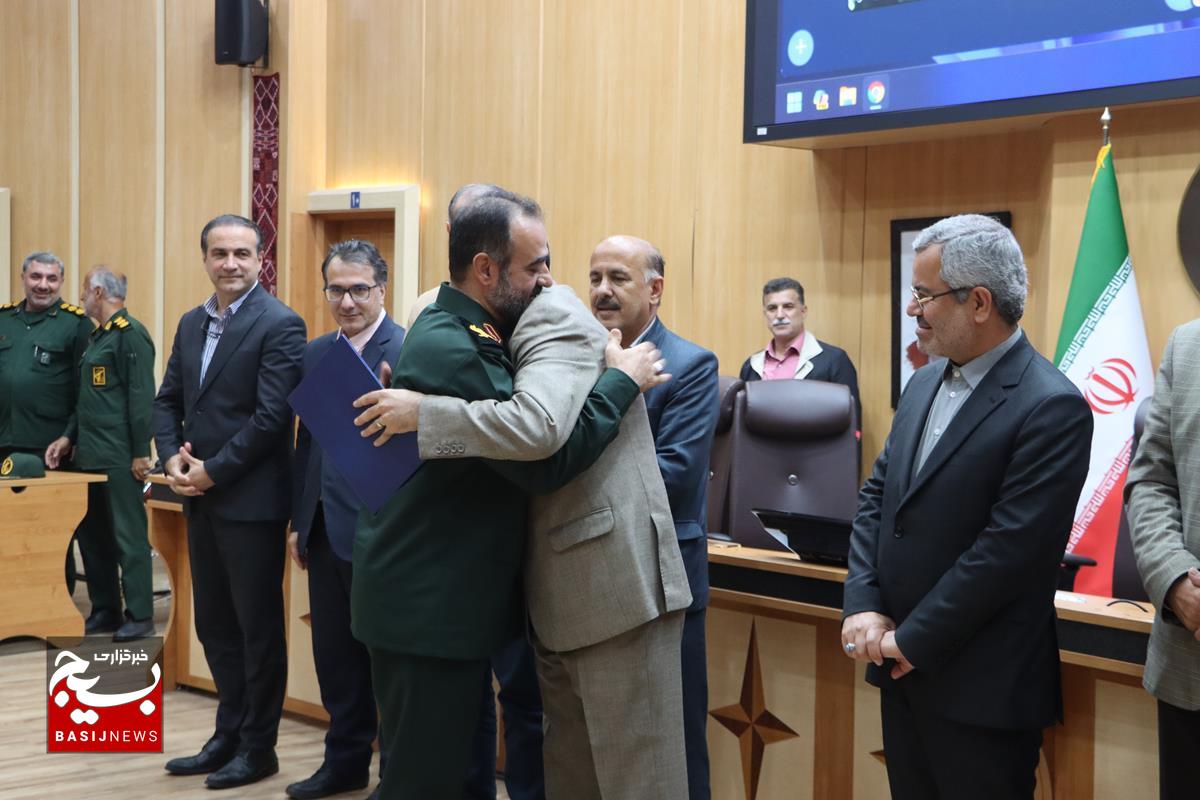 تقدیر استاندار  از فرمانده سپاه قدس گیلان