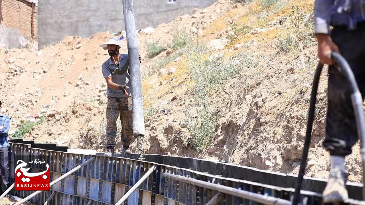 پیشرفت ۷۰ درصدی پروژه ۴۰ میلیارد ریالی بهسازی دره اسدآبادی
