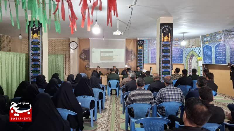 ساختمان پایگاه مقاومت بسیج شهید صیاد شیرازی در روستای چاه انجیر و  کارگاه اشتغال‌زایی و اقتصاد مقاومتی روستای شوریجه افتتاح شد
