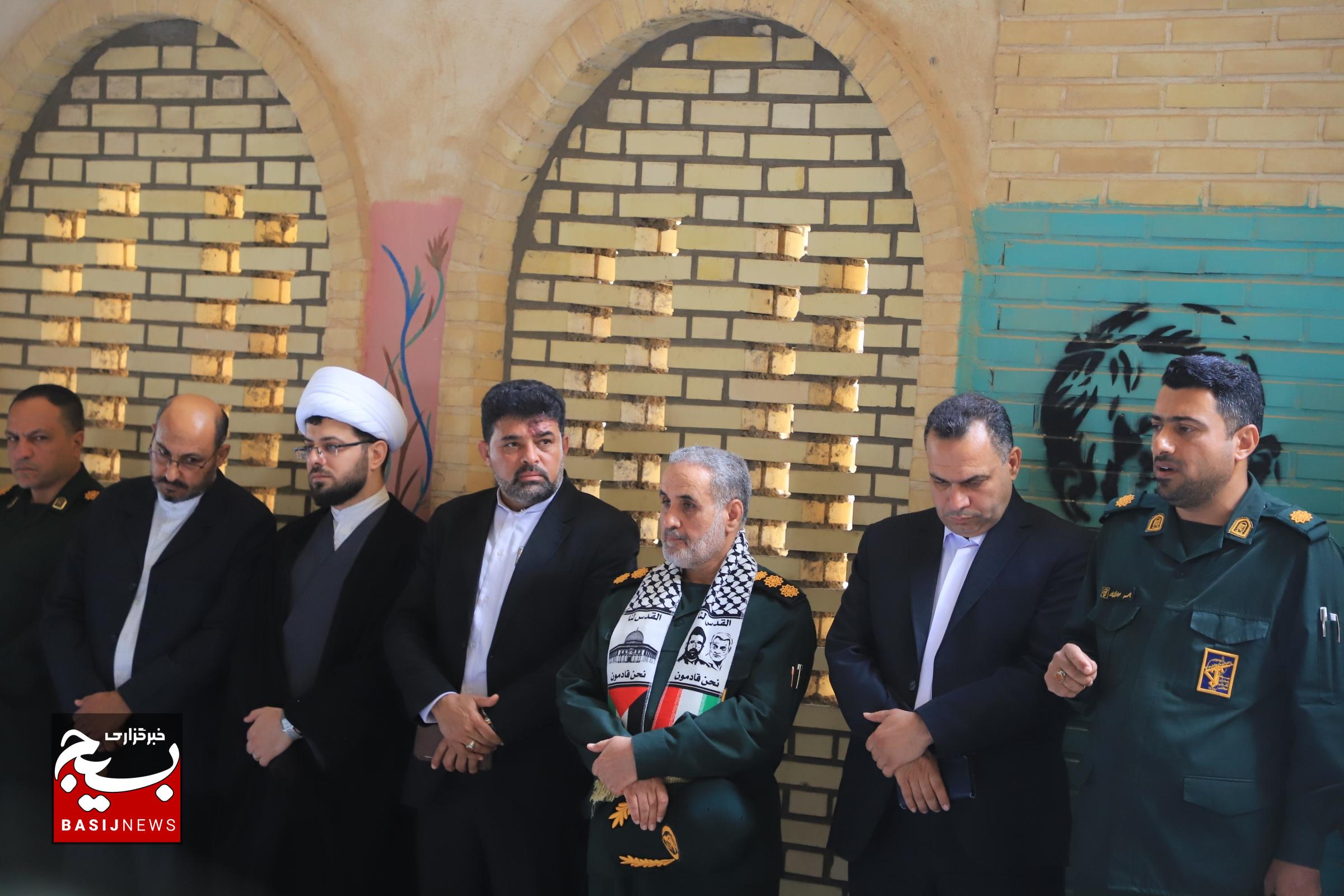 ادای دِین سربازان انقلاب به شهیدان؛ آیین غبارروبی مزار شهدای دشت آزادگان با حضور فرماندهان و مردم