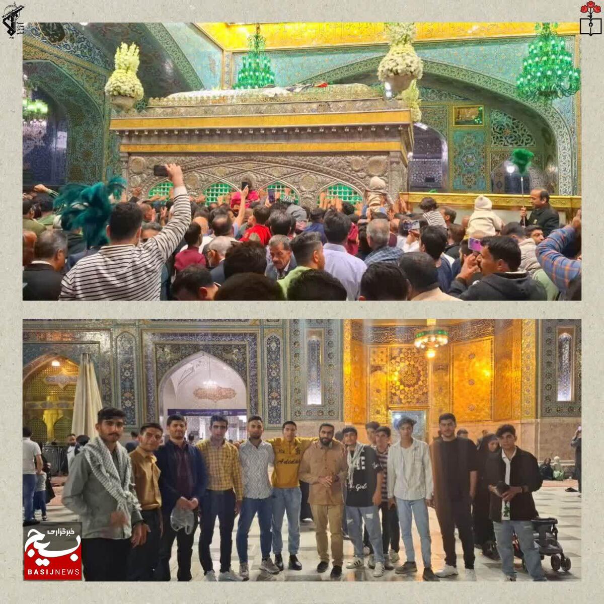 اردوی معنوی مشهد مقدس ویژه دانش آموزان خانمیرزا