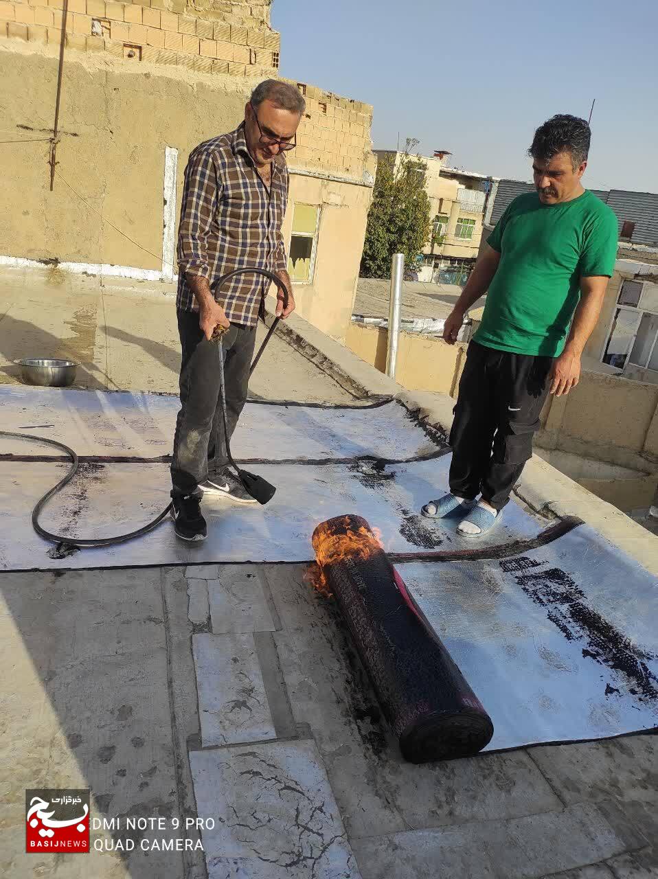 ایزوگامبندی واحد مسکونی ولینعمت با ایزوگامبندی واحد مسکونی ولینعمت با