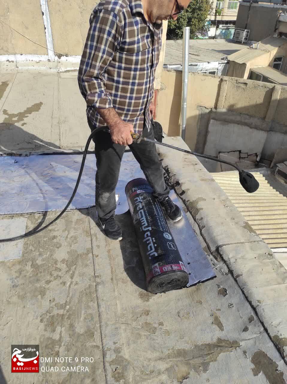 ایزوگامبندی واحد مسکونی ولینعمت با ایزوگامبندی واحد مسکونی ولینعمت با