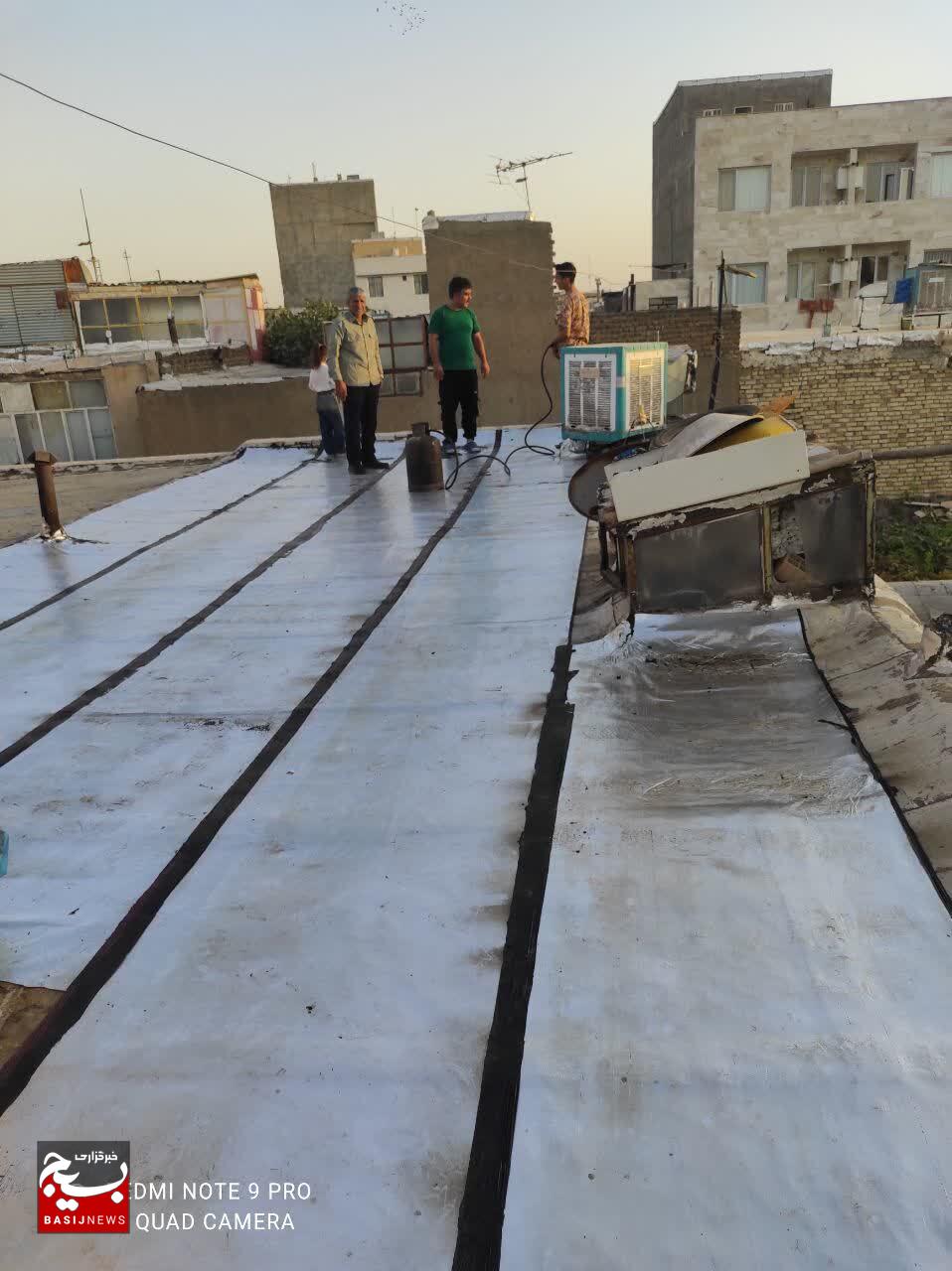 ایزوگامبندی واحد مسکونی ولینعمت با ایزوگامبندی واحد مسکونی ولینعمت با