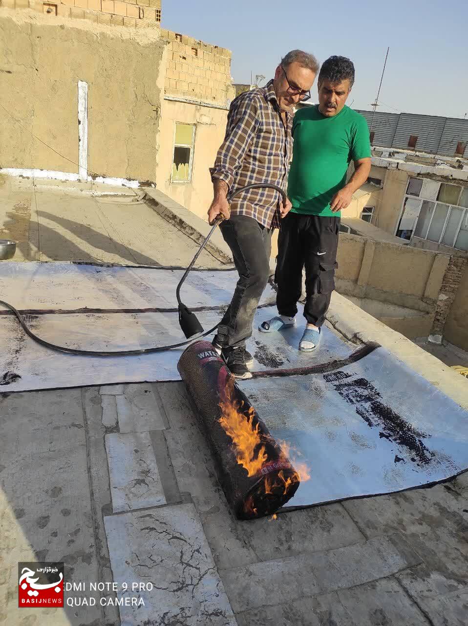 ایزوگامبندی واحد مسکونی ولینعمت با ایزوگامبندی واحد مسکونی ولینعمت با