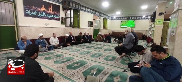 قرارگاه بی قراری در مسجد الرضا برگزار شد