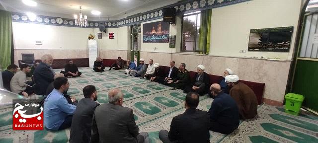قرارگاه بی قراری در مسجد الرضا برگزار شد