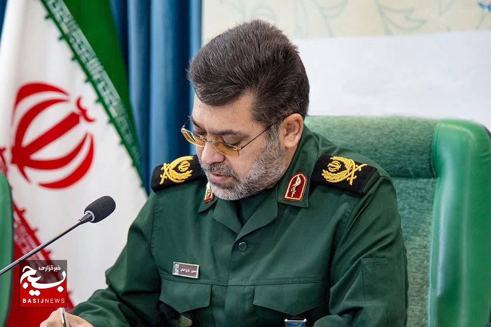 پیام تسلیت فرمانده سپاه انصارالحسین (ع) در پی درگذشت جانباز سرافراز سعید ملانوری شمسی