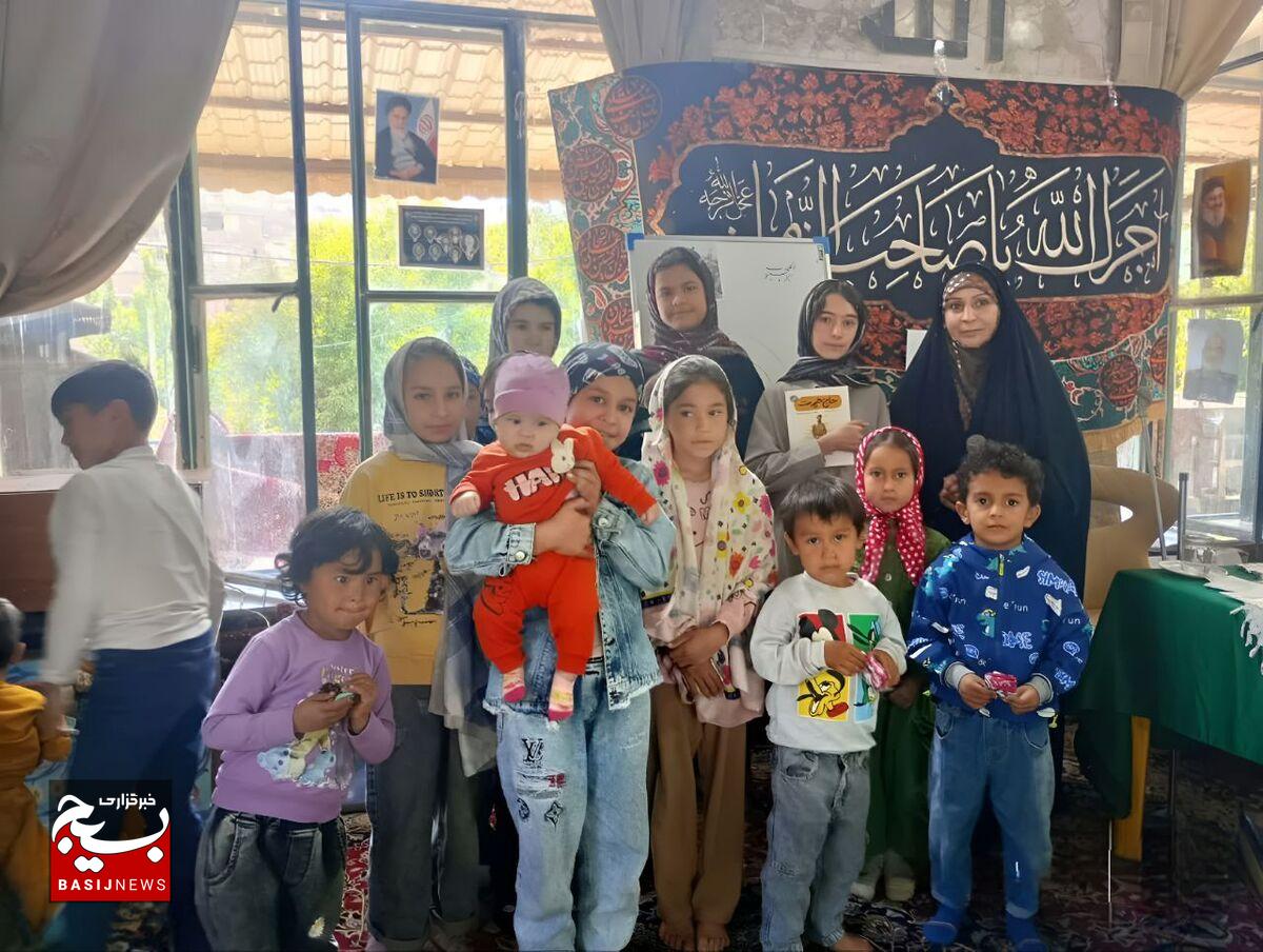 اردوی جهادی بسیجیان ناحیه مالک اشتر در روستای سیج