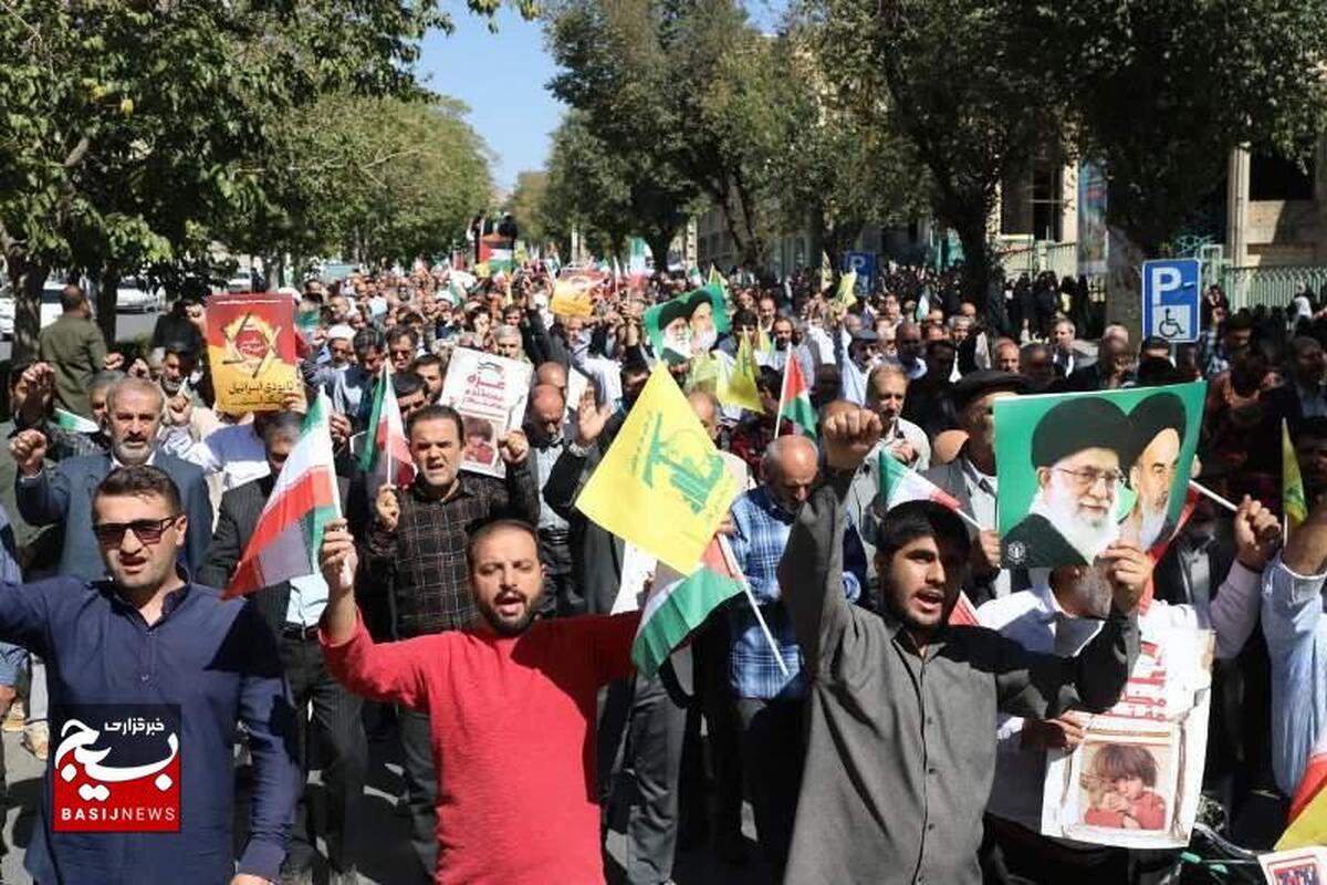 راهپیمایی بشارت نصر در چهارمحال و بختیاری