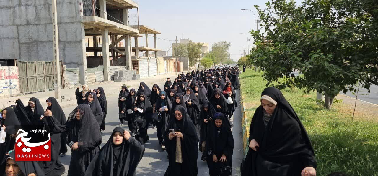 فریاد همبستگی با غزه در جیرفت؛ راهپیمایی بشارت نصر برگزار شد