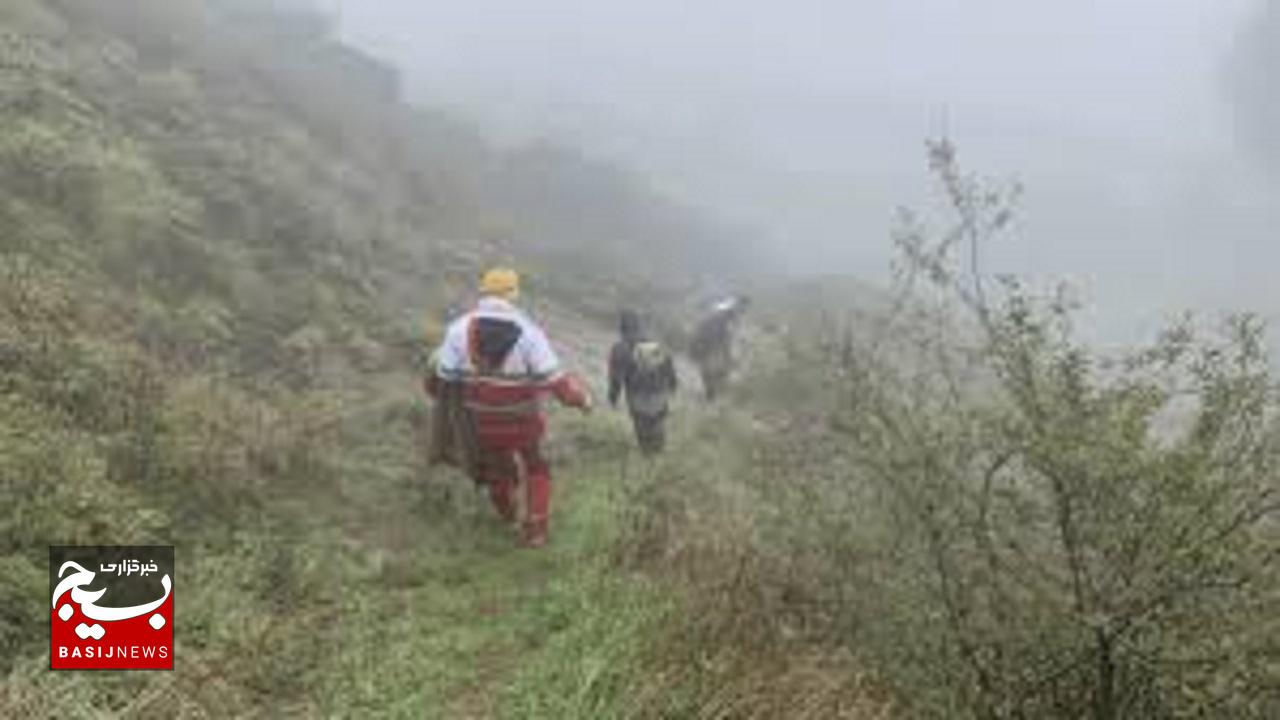 نجات ۲ کوهنورد مفقودی در ارتفاعات حیران نجات ۲ کوهنورد مفقودی در ارتفاعات حیران