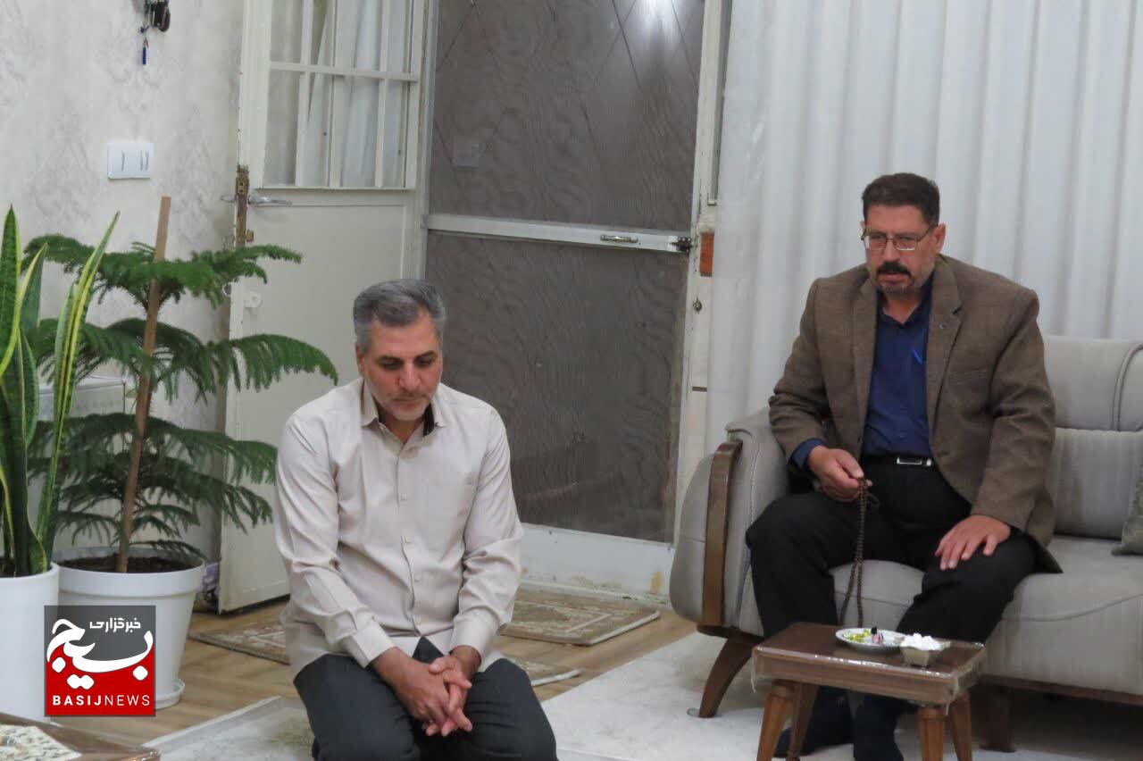 دیدار و دلجویی از خانواده شهید جاویدالاثر، فیض الله خدابنده لو