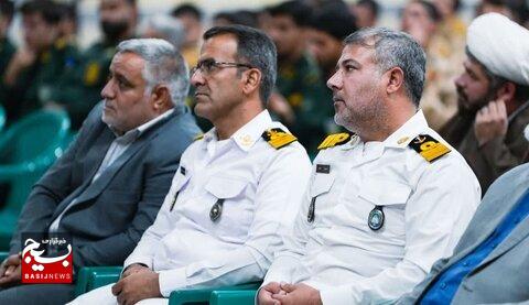 مراسم بزرگداشت شهدای وحدت و امنیت تیپ تکاور صاحب‌الزمان (عج) سیرجان