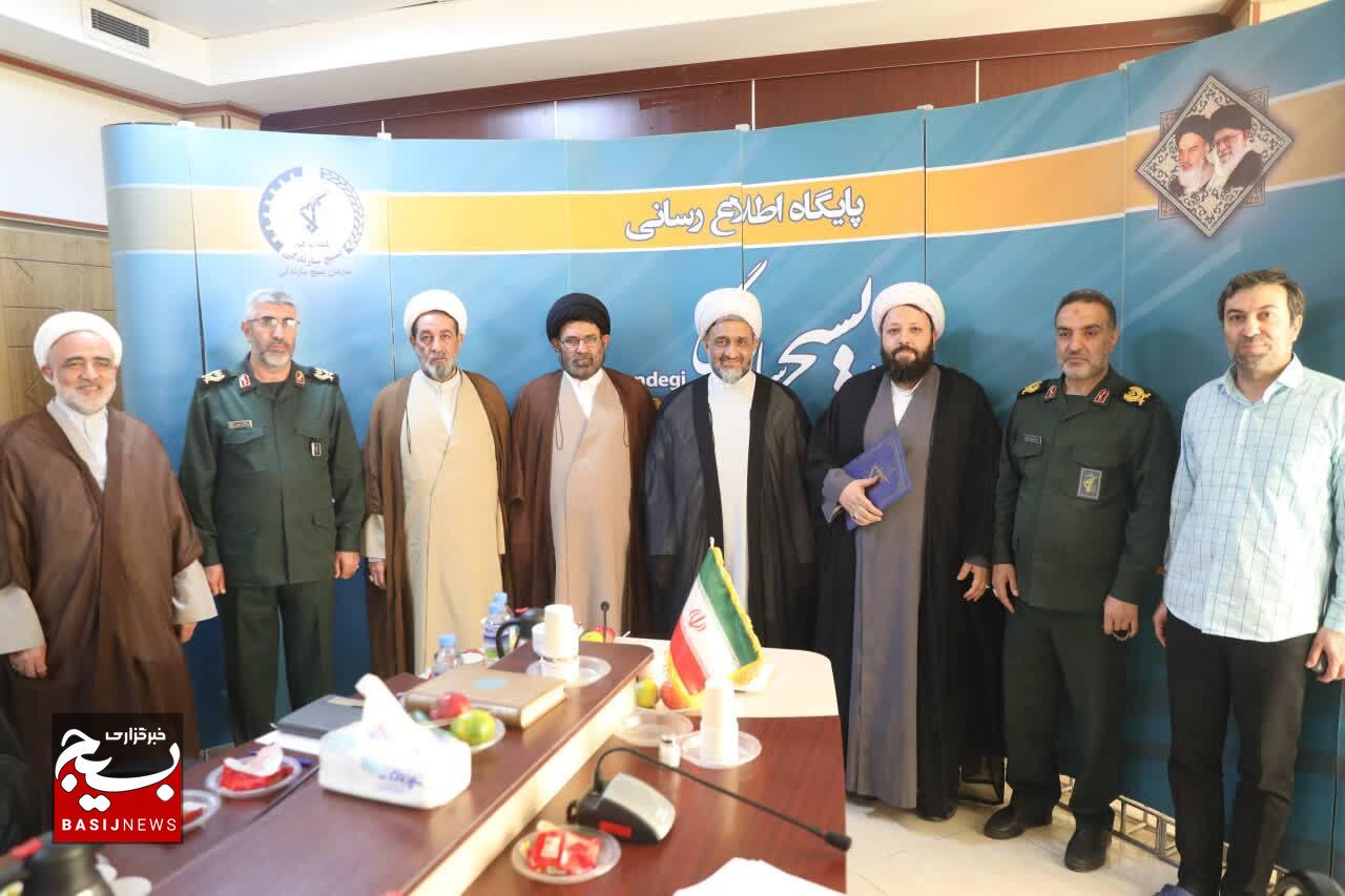آیین تکریم و معارفه مسئول دفتر نمایندگی ولی فقیه در سازمان بسیج سازندگی کشور