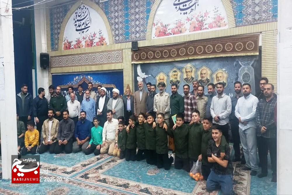 مراسم افتتاح پايگاه مقاومت بسیج سردار شهید حاجی‌زاده همدان