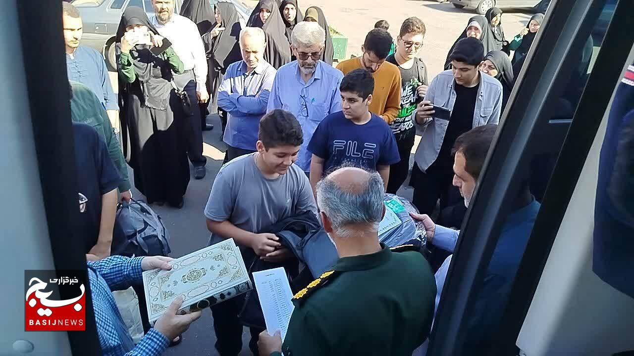 فرزندان پسر پایوران به مشهد مقدس اعزام شدند  