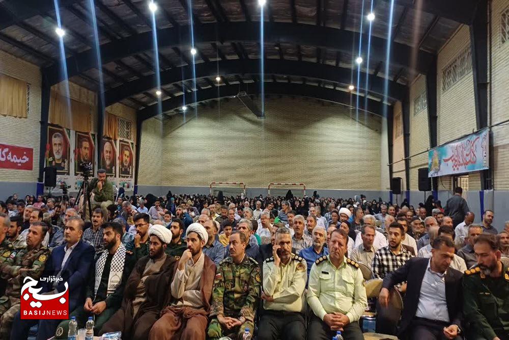 بیستوچهارمین یادواره ۳۸ شهید والامقام شورین برگزار شد
