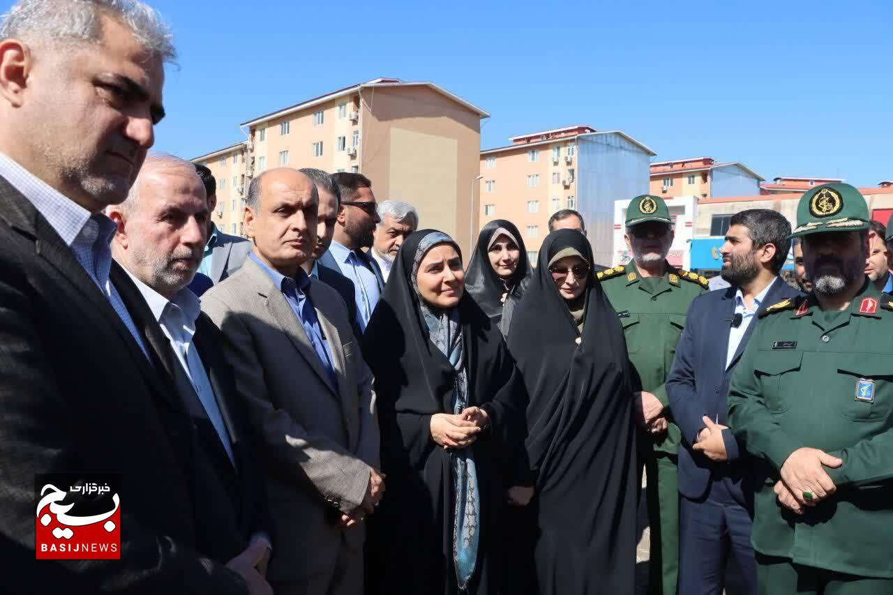 آئین آغاز عملیات اجرایی اولین مجتمع آموزشی الگوی صالح گیلان با حضور وزیر راه و رئیس مدارس الگوی صالح کشور