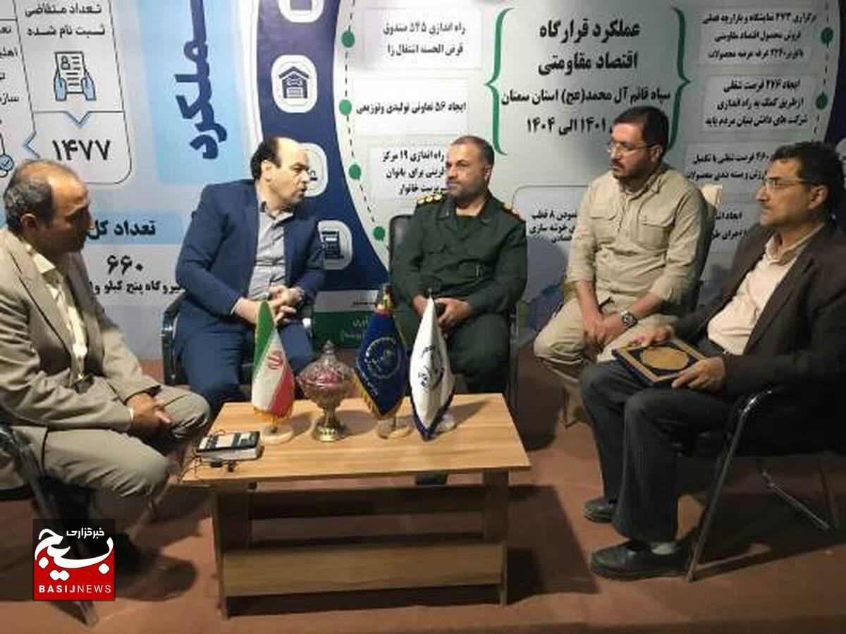 انعقاد تفاهم نامه همکاری مشترک بین جهاددانشگاهی استان و سازمان بسیج سازندگی استان سمنان